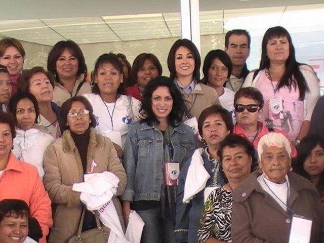Trabajando con la diputada Karina labastida
